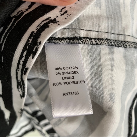 Spence Black & White Tank Dress Size 12 - Picture 4 of 7